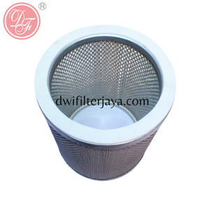 95% Efficiency Fiberglass Cylindrical Filter Cartridge Industrial Air Filter Element New HEPA Filter for Dust Removal - Product Image 1