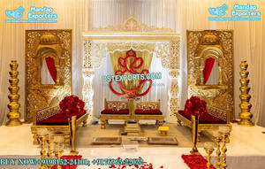 Pilares de boda indio del Sur, Mandap DE BODA indio, decoración de boda bonita, decoración de boda en EE. UU. - Product Image 4