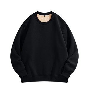 เสื้อสเวตเชิ้ตผู้ชายคอวี ผ้าเทอร์รี่ ระบายอากาศได้ดี เป็นมิตรกับสิ่งแวดล้อม บุซับใน ปักโลโก้ตามสั่ง ผ้าออร์แกนิค 100% สำหรับฤดูหนาว - Product Image 1