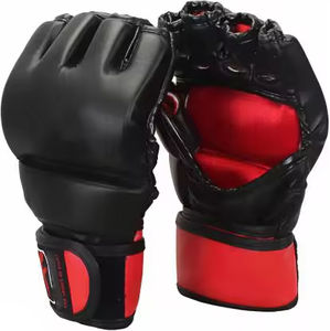 Gants de Sparring MMA en Cuir à Demi-Doigts Personnalisables avec Logo pour Entraînement et Combat – Vente en Gros - Product Image 1