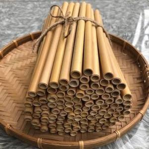Pajitas de Bambú Reutilizables Ecológicas de Alta Calidad, Juego de Pajitas para Beber con Cepillo de Limpieza, Loto Azul, MUY RECOMENDADO - Product Image 6