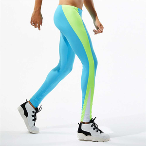 Leggings de sport pour hommes de haute qualité, coupe ajustée, séchage rapide, respirants, pantalons de compression, impression personnalisée pour la course, la gym et l'entraînement, taille élastique - Product Image 3
