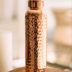 Pure <b>copper</b> water <b>bottle</b> 1 liter wholesale handmade hammered <b>copper</b> <b>bottle</b> supplier leak proof <b>copper</b> <b>bottle</b> bulk order - Product Image 1