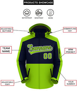 Veste universitaire brodée de haute qualité en gros, idéale pour les uniformes d'équipe - Product Image 2