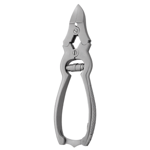 Coupe-ongles professionnel en acier inoxydable à double ressort, lame courbée, coupe large, portable, pour faux ongles et soins des pieds - Product Image 2