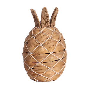 Cesta de piña de jacinto de agua de nuevo diseño para decoración del hogar, ideal para sala de estar, cocina y oficina - Product Image 4