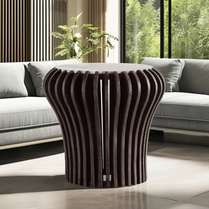 โต๊ะปลายด้านข้างดีไซน์ร่วมสมัยสำหรับห้องนั่งเล่นโถงทางเข้าห้องนอนโรงแรมร้านอาหารและวิลล่า - Product Image 4