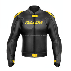 Men's High Quality Fashion Plus Size Cow Skin <b>Canvas</b> Sheep Fur Autumn Waterproof Breathable Motorcycle <b>Jacket</b> Stand Zipper - Product Image 1
