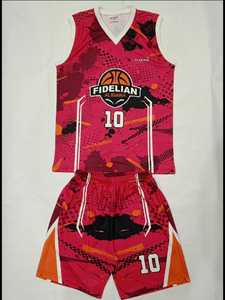 Ensemble d'uniformes de basketball personnalisés : Maillot sans manches et short imprimé – Tenue de sport pour équipe - Product Image 3