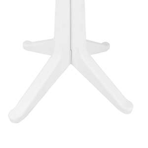 Table de jardin extérieure en plastique blanche 70 x 70 x 71,7 cm - Product Image 3