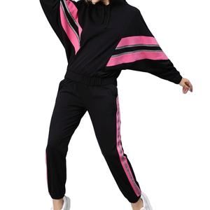 Nouveau survêtement élégant pour femmes, logo personnalisé, survêtement deux pièces surdimensionné pour femmes, prix de gros, survêtement pour femmes 2026 - Product Image 3