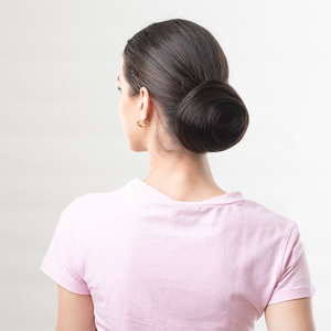 Extension de chignon en cheveux humains 100% – Chignon désordonné noir naturel pour femmes - Product Image 3