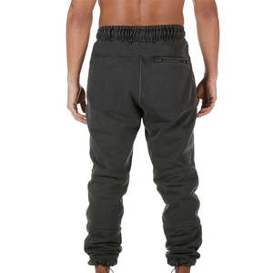 Pantalons pour hommes sur mesure, effet délavé, de haute qualité, confortables, décontractés, à prix bas, options de couleurs unies - Product Image 6