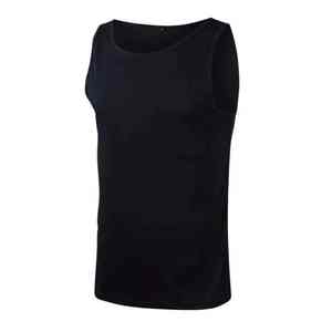 Camiseta sin mangas de algodón con cuello cuadrado y logotipo personalizado para hombre, hecha a medida, informal, estilo musculoso, de secado rápido, deportiva, para gimnasio y fitness. - Product Image 5