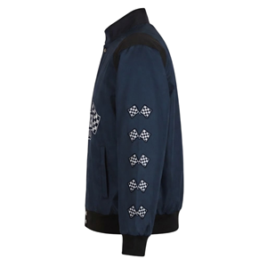 Wholesale Classic Streetwear <b>NASCAR</b> Racing Bomber <b>Jacket</b> Unisex Vintage Style Motorsport Custom Embroidery Breathable Winter - Product Image 4
