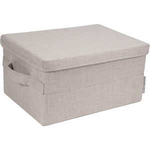 MA51LGR Foldable <b>Canvas</b> Wardrobe Organiser Minimalist Design Home Office <b>Storage</b> <b>Box</b> with Spacious Lid Clothes Fabric Organizer - Product Image 1