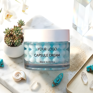 Crème en Capsules Fabriquée en Corée OEM ODM Étiquette Privée Personnalisée Anti-Âge Éclaircissante Hydratante - Product Image 4