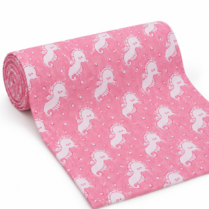 Tela de Algodón Peinado Ligero Hecho a Mano Rosa Amarillo de Moda Pinksa, Tejido Floral de 90 GSM para Bebés y Textiles del Hogar - Product Image 2