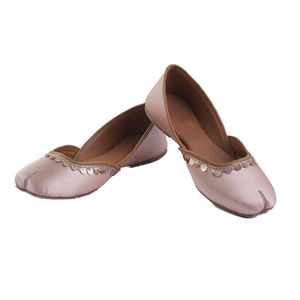 Zapatos Khussa Jutti de Yute Hechos a Mano para Mujer con Bordado Personalizado y Suela Antideslizante - Product Image 2