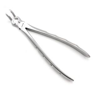 GERMAN STAINLESS EXTRACTING FORCEPS SURGICAL TOOTH EXTRACTION DENTAL SERRATED - Product Image 3