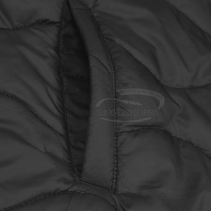 Veste d'hiver personnalisée en duvet pour hommes avec col montant Bright Bubble matelassé coupe-vent rembourré pour plus de confort - Product Image 6