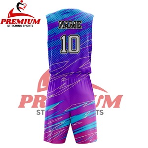 Maillot de basketball sans manches confortable, imprimé, respirant, antibactérien, anti-UV, anti-humidité, séchage rapide, grande taille - Product Image 4