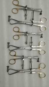 Plate Holding <b>Drill</b> <b>Guide</b> Forceps Surgical Grade Bone Forceps 5.5 Inch Curved Stainless Steel Manual High Quality Blush Surgical - Product Image 3