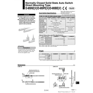 Interruptor automático SMC Pneumatics, producto de alto rendimiento en la categoría, el que se puede ver en la lista de productos - Product Image 2