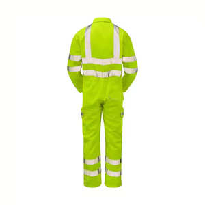 Overol de Trabajo de Alta Visibilidad Antiestático para la Construcción, Chaqueta Industrial Unisex, Uniforme - Product Image 2