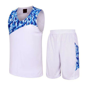 Uniforme de Baloncesto sin Mangas Transpirable 100% Poliéster con Colores Personalizados e Impresión por Sublimación de Alta Calidad - Product Image 6