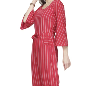 Nouvelle arrivée Combinaison pour femmes grandes tailles Tissu respirant Design réglable Tenue décontractée confortable et élégante pour femmes - Product Image 3