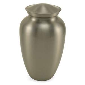 Urna de Metal de Dos Piezas para Cenizas Humanas, Tamaño Adulto - Urna de Cremación con Tapa Separable - Florero Conmemorativo de Dos Partes para Funeral - Product Image 3