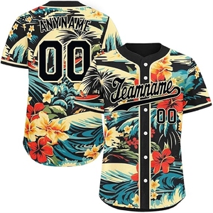 Maillot de baseball personnalisé imprimé par sublimation – Tenue athlétique pour l'entraînement, les matchs et les tournois - Product Image 1