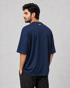 เสื้อยืดทรงหลวมสำหรับผู้ชาย - เย็บอย่างทนทาน ผ้าโพลีเอสเตอร์/ผ้าฝ้ายแคนวาส แห้งเร็ว ระบายอากาศได้ดี มีบริการ OEM - Product Image 4