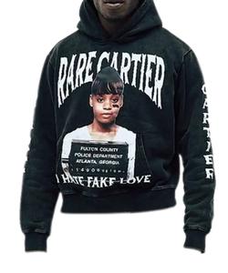 เสื้อฮู้ดผ้าฝ้าย100% สำหรับผู้ชายเสื้อสเวตเตอร์ผ้าย้อมสีเรียบพิมพ์ลายออกแบบได้ตามต้องการสำหรับฤดูใบไม้ร่วง - Product Image 3