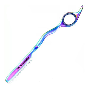 Hair Thinning Razors Stainless Steel Professional Sharp Blade Barbershop Hairdresser Precision Cutting <b>Tool</b> for <b>Smooth</b> Layering - Product Image 5