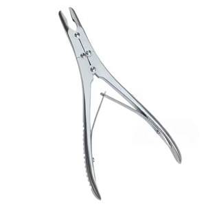 Custom Made High Quality Stainless Steel <b>Bone</b> Rongeur <b>Bone</b> Cutting Forceps <b>Instrument</b> Set Manual CE Certified <b>Surgical</b> Use - Product Image 1