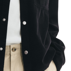 Camisa de Franela Oversize de Corte Regular para Hombre, Camisa Casual de Manga Larga con Botones, Chaqueta de Camisa Suave Tejida, Ropa Urbana al por Mayor - Product Image 5