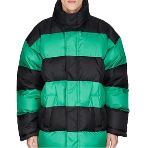 Chaquetas acolchadas gruesas de invierno para hombre, con contraste de color OEM. - Product Image 4