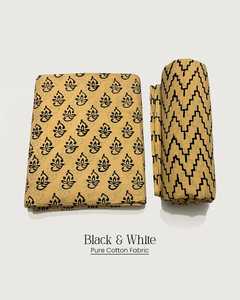 Tela de Algodón Puro con Estampado Tradicional, Diseño Natural, Compre a Precio de Oferta, Proveedor Directo de la India - Product Image 1