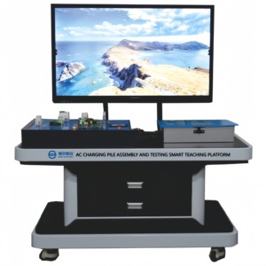 Équipement de formation, assemblage et <span class=keywords><strong>test</strong></span> de bornes de recharge AC, plateforme d'enseignement intelligente pour l'enseignement professionnel et technique - Product Image 1