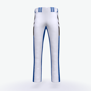Pantalon de baseball unisexe personnalisable de haute qualité pour jeunes, style triple couronne, bas ouvert, avec passepoil, vêtement de sport pour le softball, nouveau style maillot - Product Image 1