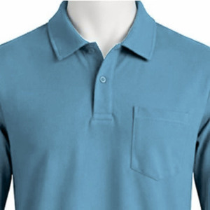 T-shirts pour hommes à manches longues, unis, style vintage, avec poche, 100% coton jersey respirant, vente en gros, avec logo personnalisé - Product Image 2