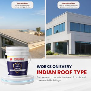 Cool Roof <b>Waterproof</b> Coating for Roof Terrace Heat Reflective and <b>Waterproof</b> Protection - Product Image 5