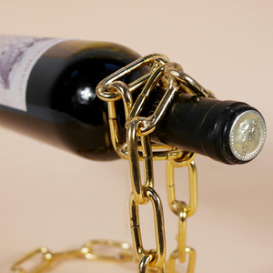 Estante para Vino de Metal Ligero, Ecológico y Hecho a Mano, para Almacenamiento Decorativo en Mesa, Bar en Casa, Sala de Estar, Múltiple - Product Image 4