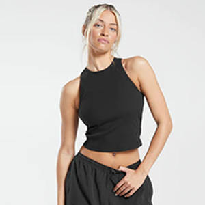 Camisetas sin mangas de alta calidad al por mayor, camiseta sin mangas Urban Flex para mujer, camiseta sin mangas con logo personalizado, camiseta sin mangas suave para mujer - Product Image 3