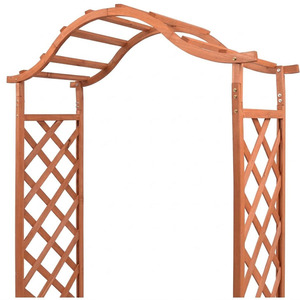 Pont décoratif de jardin avec jardinières - Product Image 2
