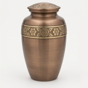 Urna Funeraria de Latón Macizo para Cenizas Humanas, Urna Conmemorativa para Adultos, Urna Decorativa Personalizable, Urnas de Cremación al por Mayor - Product Image 6