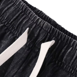 Men Cotton Summer <b>Set</b> Manufacturer 2 Piece Cargo Shorts T Shirt Casual OEM Bulk Supply ACID WASH - Product Image 6