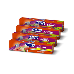 Bolsas resistentes para almacenamiento de alimentos H-e-f-t-y Storage Slider Bags, a prueba de fugas, oferta de suministro al por mayor - Product Image 1